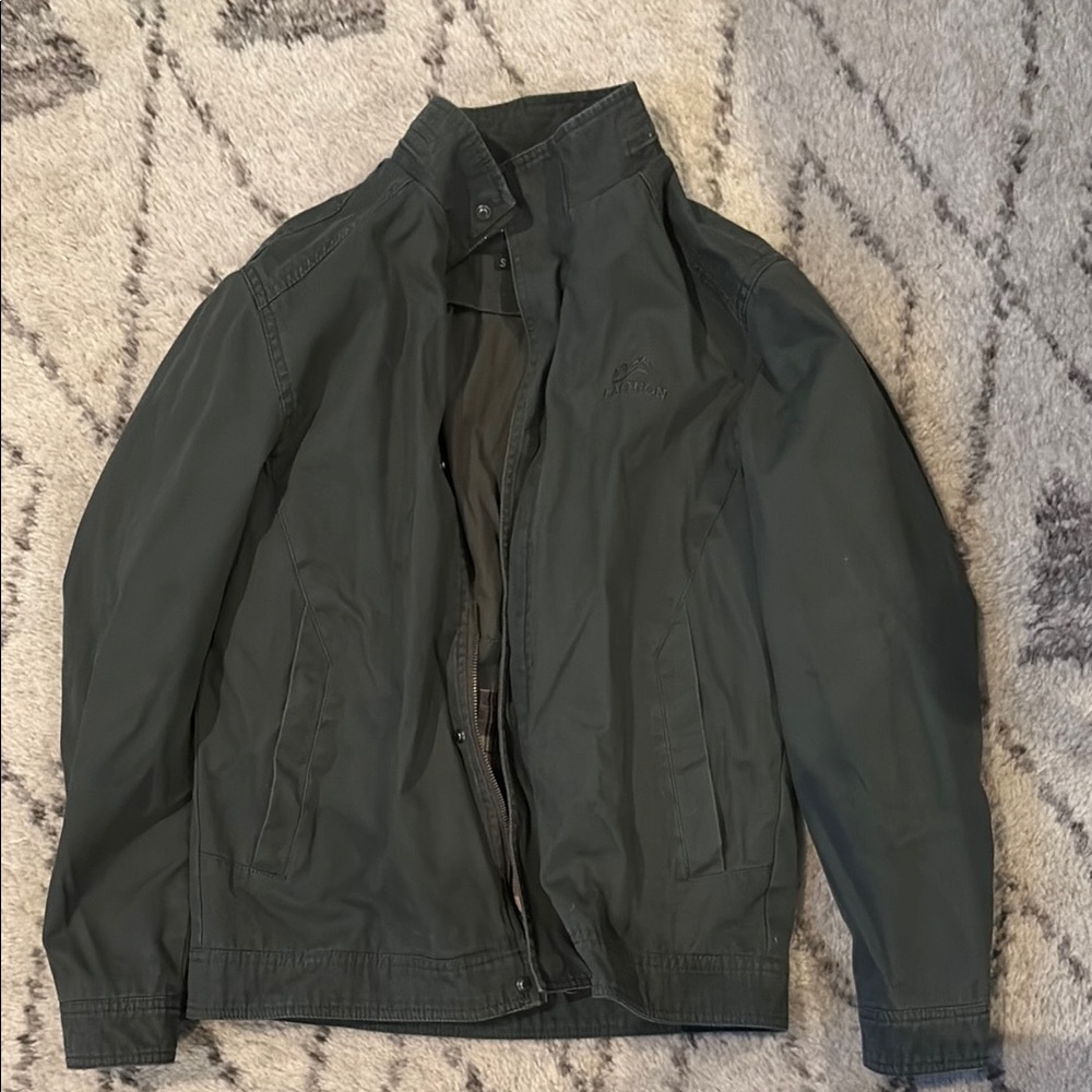 SHEIN Black Lightweight Shirt Jacket with Stand-Up Collar